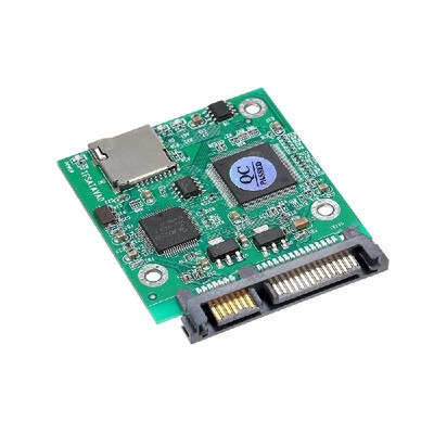 

Micro SD TF Card to 22pin SATA Adapter Card 25" HDD Enclosure TF Cards to SATA for Laptop&Desktop