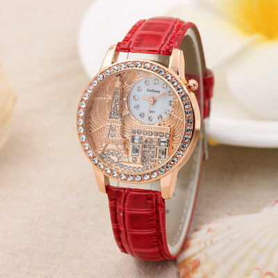 

Splendid Vintage Triumphal Arch Womens Quartz Watch Women Girls Ladies Students Casual Diamond Wristwatch Female Relojes &Ff