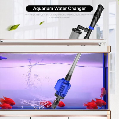 

Aquarium Gravel Cleaner Efficient Electric Automatic Vacuum Water Changer Flexible Fish Tank Sand Algae Cleaner Water Filter Pump