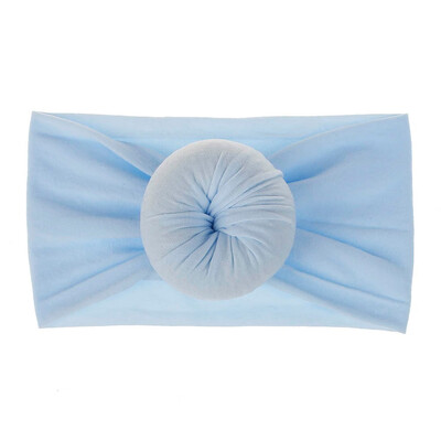 

SUNSIOM Baby Flower Wide Nylon Headband Head wraps Elastic Kids Turban Hair Accessories
