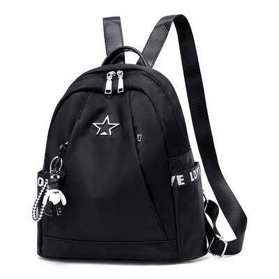 

Summer small bag 2018 new fashion small backpack wild shoulder slung Oxford cloth Korean shoulder fairy bag