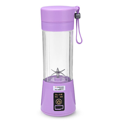 

Portable Juicer USB Port Cordless 380ml Juice Smoothie Home Travel Office Bottle