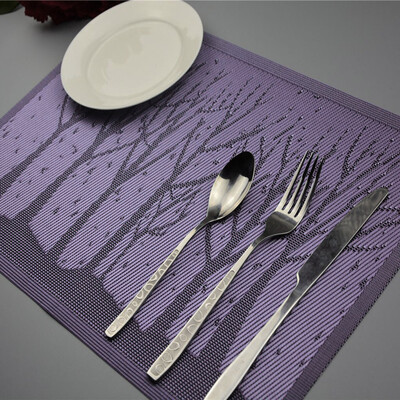 

Thickened PVC Heat Insulation Anti-skidding Dining Room Décor Placemat