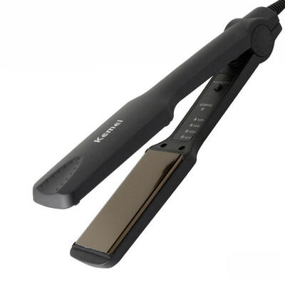 

Kemei KM-329 40W Hair Straightener With Adjustable Temperature Professional Flat Iron For Fast Hair Styling