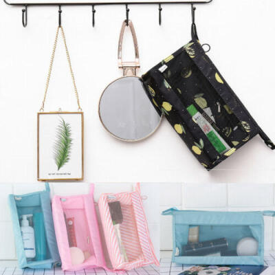 

Travel Cosmetic Makeup Bag Toiletry Case Hanging Pouch Wash Organizer Storage