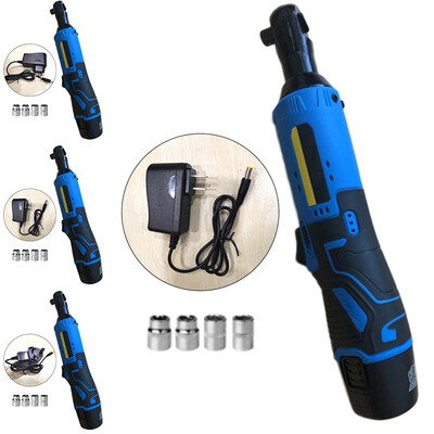 

12V Wireless Rechargeable Electric 38 Ratchet Wrench 40NM Ratchet Charger EU