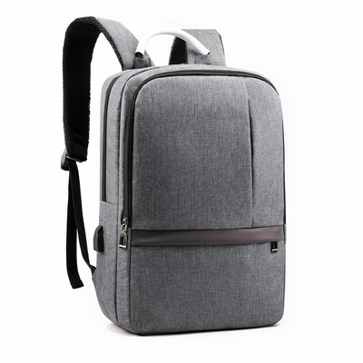 

Backpack business casual office computer bag USB charging large capacity travel simple leisure tide backpack