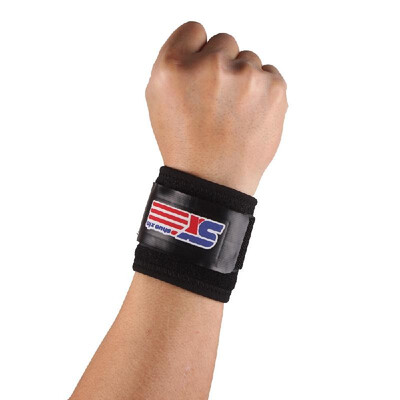 

SX601 Sports Gym Elastic Stretchy Wrist Joint Brace Support Wrap Band Guard Protector Black