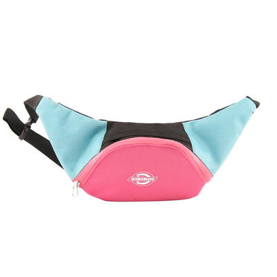 

Hit Color Letter Decor Women Men Waist Fanny Belt Packs Canvas Chest Bags