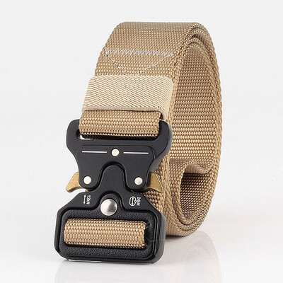 

New Nylon military tactical belt Metal insert buckle unisex Training belts for Men&Woman High quality strap