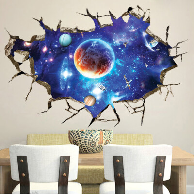 

〖Follure〗3D Star Series Floor Wall Sticker Removable Mural Decals Vinyl Art Room Decor