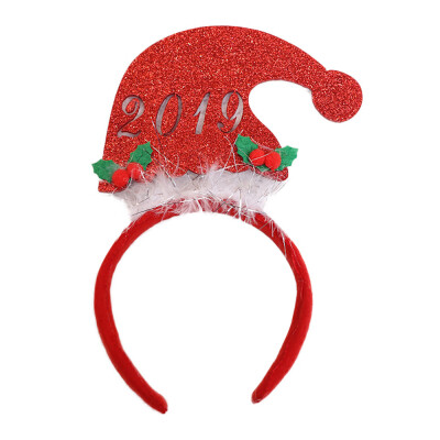 

〖Follure〗Party Headdress Headband Christmas Stretch Headwear Hair Band Decorative A