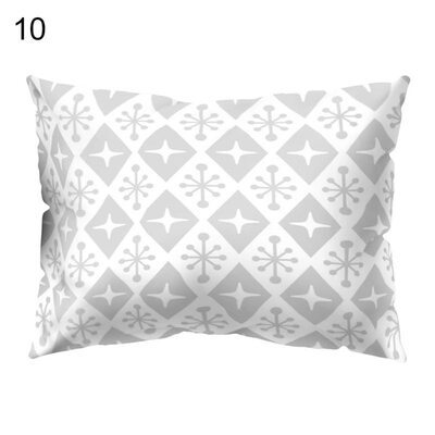 

Leaf Flower Dot Letter Pillow Case Cushion Cover Sofa Bed Car Cafe Office Decor