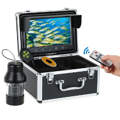 

Romacci Lixada 7 Inch 1000TVL Underwater Fishing Camera Kit 12LED Infrared Lamp Lights Fish Finder Lake Under Water Fishing Camera