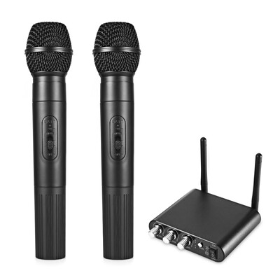 

K38 - A 2PCS UHF Wireless Microphone Bluetooth for iOS Android Windows