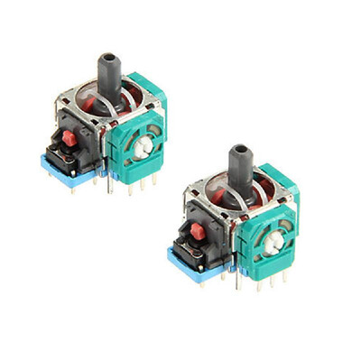 

2 PCS Original Wireless Gamepad 3D Analog Joystick Vibration Rocker 3 Pin Sensor Module Potentiometer for PS4