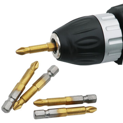 

Siaonvr Anti Slip Electric Screwdriver Bits Single Side Magnetic Hex Shank PH2 50mm