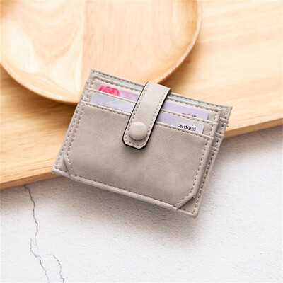 

Tailored Women Short Wallets Mini Money Purses Small Fold Female Coin Purse Card Holder