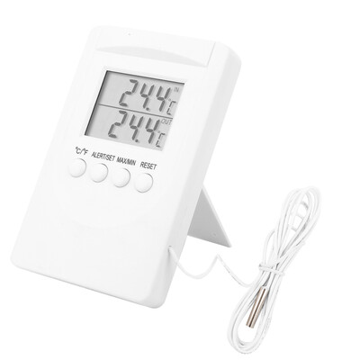 

Greensen Digital Thermometer IndoorOutdoor Temperature Meter with Alarm Function