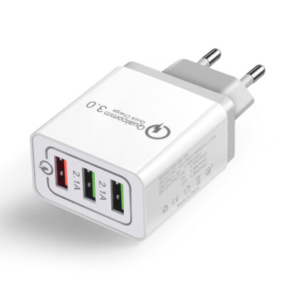 

Fast Phone Charger QC30 3 Ports USB EU