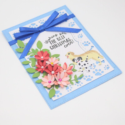 

Siaonvr New Flower Heart Metal Cutting Dies Stencils DIY Scrapbooking Album Paper Card