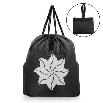 

22L Foldable Drawstring Backpack Bag Outdoor Sports Gym Sack Pack Travel Storage Bag Beach Bag
