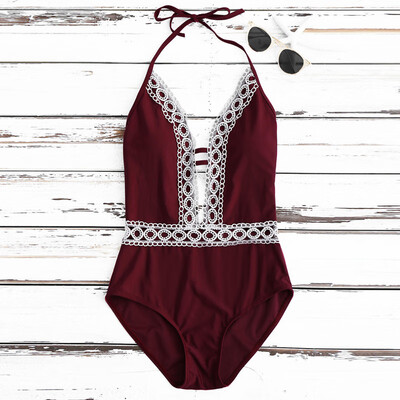 

Women Push-up Padded Bra Bandage Bikini Swimsuit Triangle Swimwear Bathing Beach