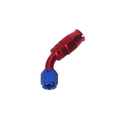 

AN -6 AN6 180° Stealth Black Teflon Hose Fitting