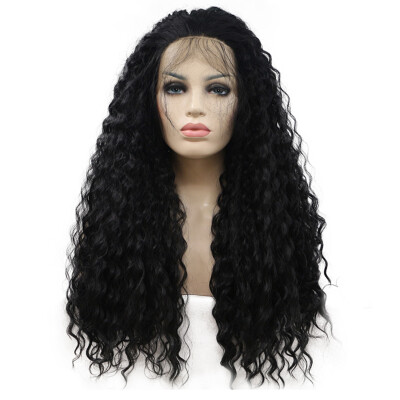 

Dolago Curly Wig Synthetic Lace Front Wigs For Black Women