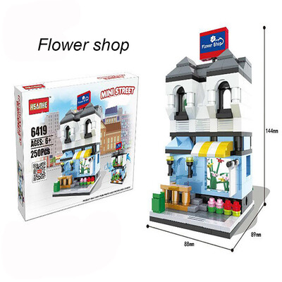 

Tailored City Double Mini Street View Series 3D Building Block Puzzle Child Baby Toys
