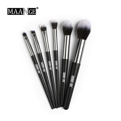 

Toponeto 6PCS Make Up Foundation Eyebrow Eyeliner Blush Cosmetic Concealer Brushes