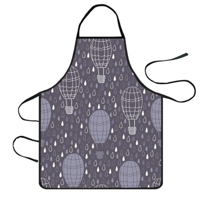 

Toponeto Home Women Waterproof Cute Cartoon Kitchen Restaurant Cooking Bib Apron Aprons