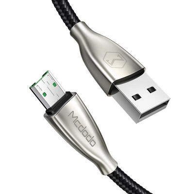 

MCDODO Micro USB Cable 4A Nylon VOOC Flash Charge Data Cable for OPPO-15m