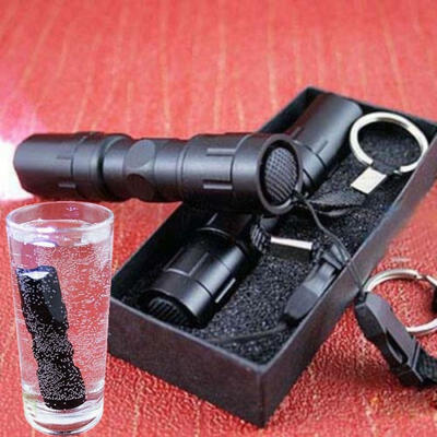

Hot New Mini Portable Pocket LED Light Rechargeable Torch Lamp Flashlight Waterproof