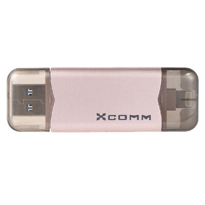 

Apple MFi Certified XCOMM XU-209 32G Flash Drive High-capacity USB30 Lightning Dual-port for iOS iPhone 5 6 6S 6 Plus 6S Plus iPa