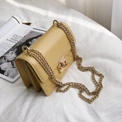 

Advanced sense of the sense of the texture bag Messenger bag female wild ins new 2019 fashion shoulder chain small square bag