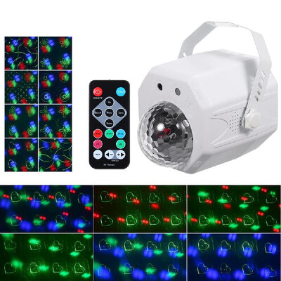 

AC100V-240V 3W 3 LEDs RGB Magic Ball Stage Light Lighting Fixture Color Disco Lamp USB Powered Operated Type C Charging Port Desig
