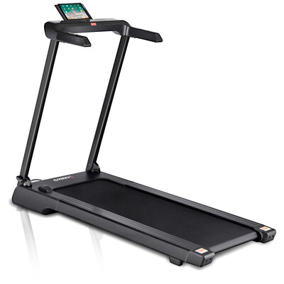 

225 HP Folding Electric Treadmill with LED Display-Black