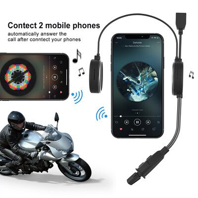 

EJEAS E300 Motorcycle Helmet Intercom Headset Wireless Bluetooth Interphone Headphones Stereo Sound Earphone Full duplex communica