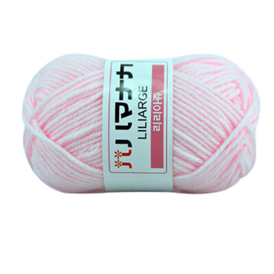 

Gobestart 1PC 25g Chunky Colorful Hand Milk Cotton Knitting Crochet Knitwear Wool A