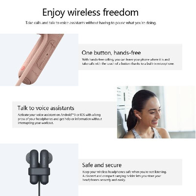 

SONY WI-SP500 Sports In-ear Headphones Wireless Bluetooth Earphones IPX4 Sweat-proof Headset Hands-free with Mic