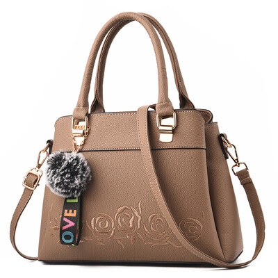 

Middle-aged women Korean version of simple fashion one shoulder slanting handbag for middle-aged&old mothers