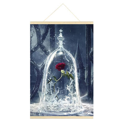 

5D DIY Full Drill Hanging Diamond Painting Rose Cross Stitch Mosaic Kits