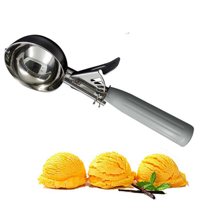 

Toponeto Ice Cream Scoops Cake Trigger Cookie Scoop Stainless Steel Spoon Scoopers Thank