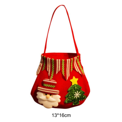 

Christmas Tree Hanging Ornament Cartoon Xmas Gift Bag Decorations Christmas Bags Holders Home Party Creative Gift Bags For Kids