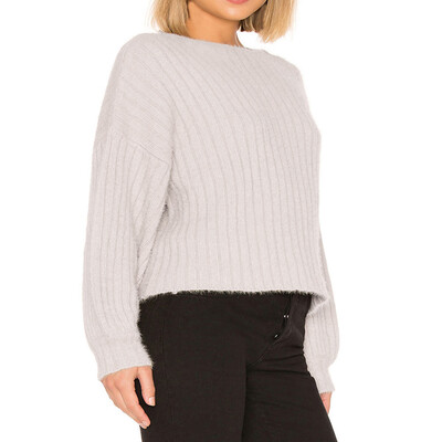 

〖Follure〗Womens Winter O Neck Long Sleeve Loose Fit Knit Sweater Tops Pullover