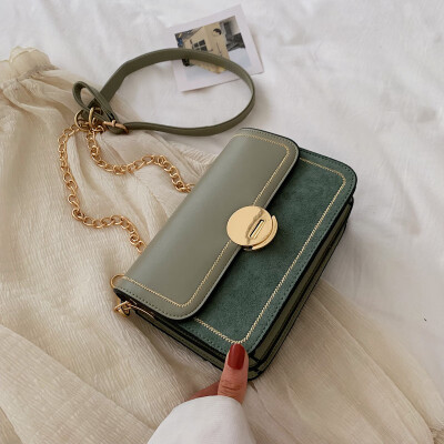 

Summer small fresh bag female 2019 new wave Korean version of the fashion texture wild chain shoulder slung small square bag