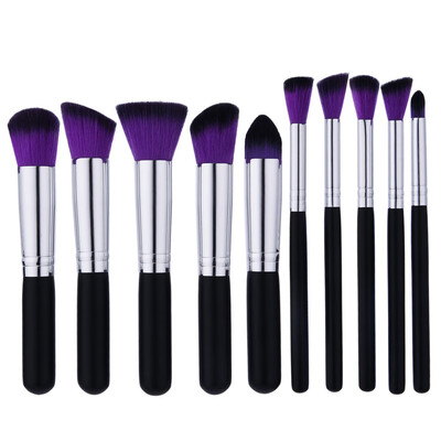 

〖Follure〗10PCS Make Up Foundation Eyebrow Eyeliner Blush Cosmetic Concealer Brushes