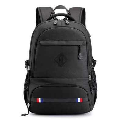 

Fashion backpack mens bag casual USB charging backpack mens large-capacity computer bag tide