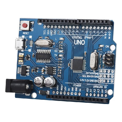 

CH340-UNO Development Board Micro USB Port with 30cm USB Cable for Compatible Arduino DIY